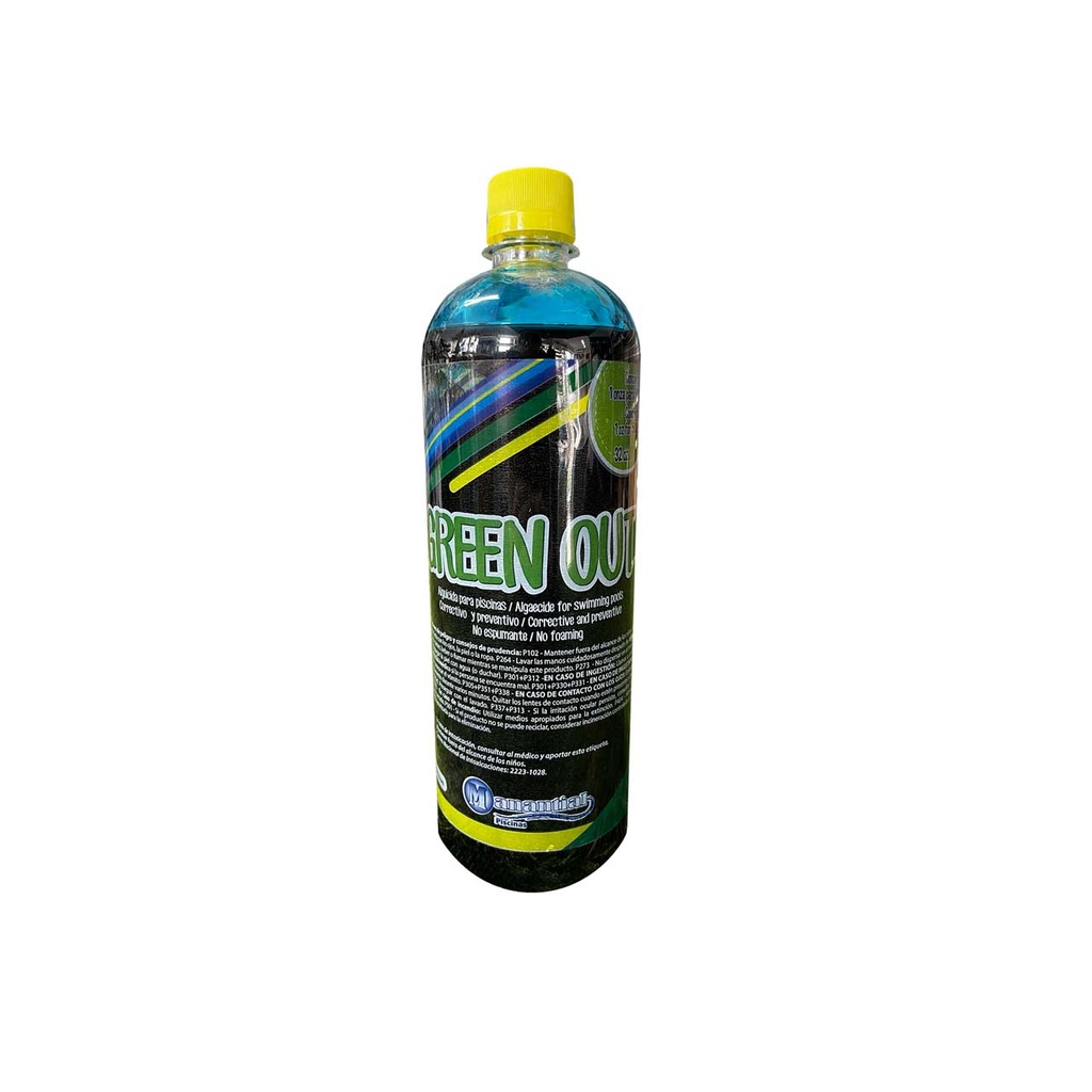 Alguicida Green Out (QT32OZ) | Tratamiento Efectivo para Algas Verdes