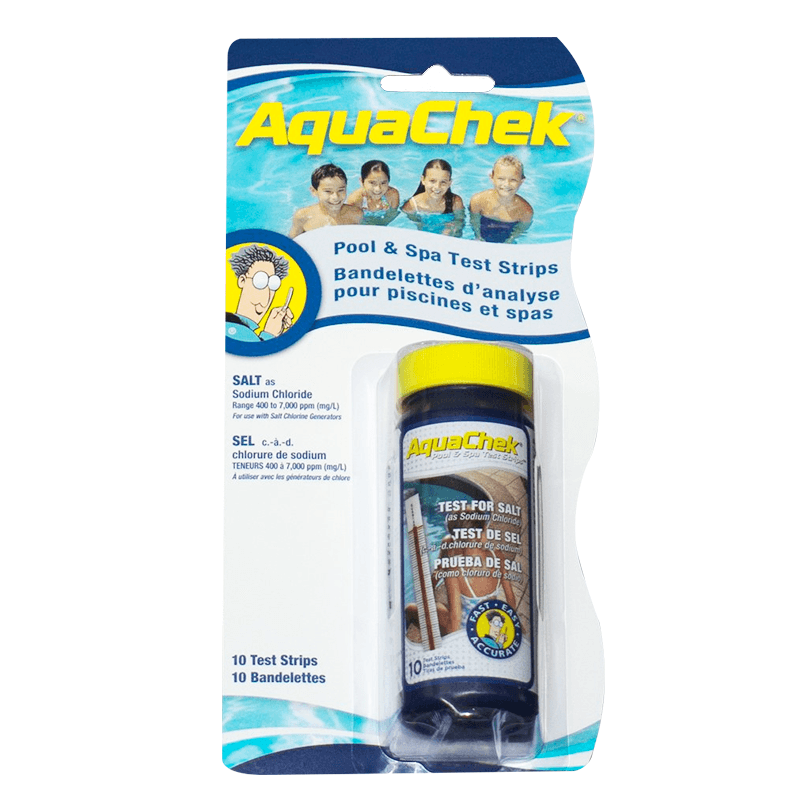 Test kit en Tiritas 10 para niveles de Sal Aquachek