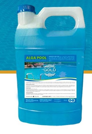 [170101] Alguicida Alga Pool Gold (Galón) | Protección Duradera contra Algas