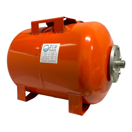 [CLPFP50] Tanque Hidroneumático Metálico Horizontal PFP 50 L