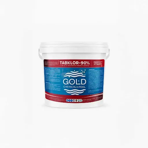 [17209005] Tableta de Cloro Blanca GOLD Chemicals Pool 90% (5kg)