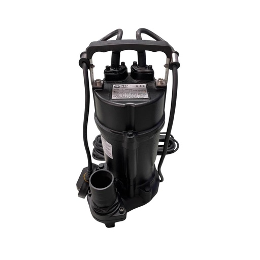 [PFPVUD-550] Bomba Sumergible PFP para Aguas Residuales Vortex, 0.75 HP, 110V/60Hz, con Boya