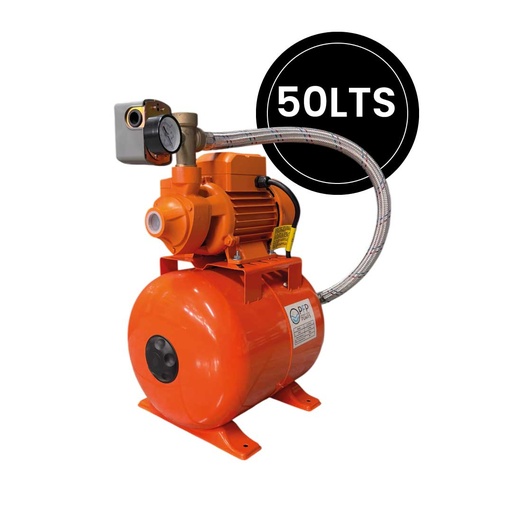 [KITHPFP50LTS] Kit Hidroneumático PFP con Bomba Periférica 1 HP y Tanque de 50 L